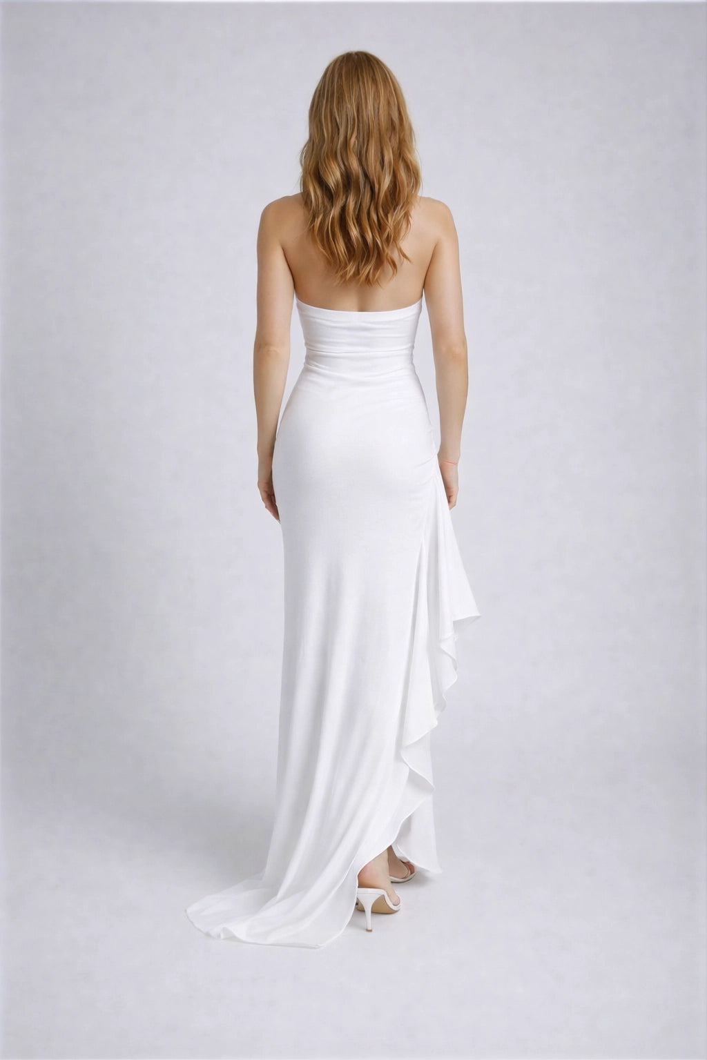 Schulterfreies Kleid